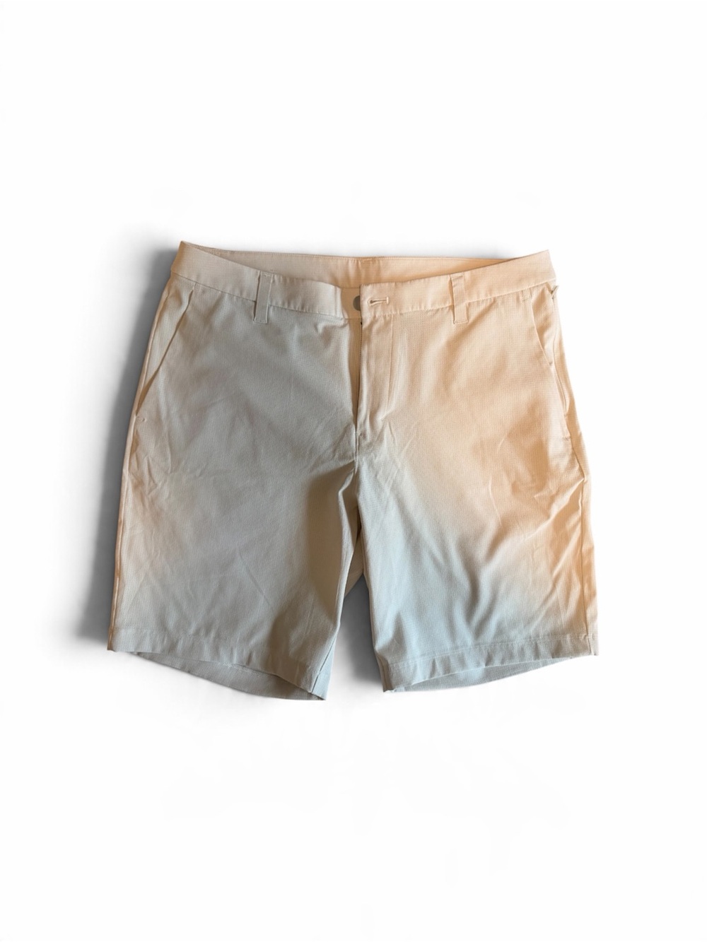 Lululemon Men’s Performance Golf Shorts Beige Cream Size 34